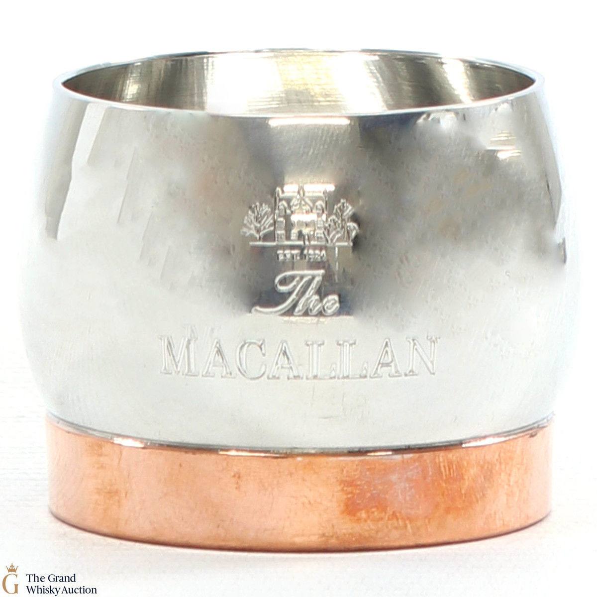 Macallan - Copper Foot Whisky Tot - Pewter