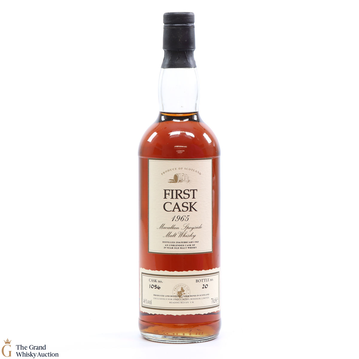Macallan - 29 year Old 1965 #1065 - First Cask