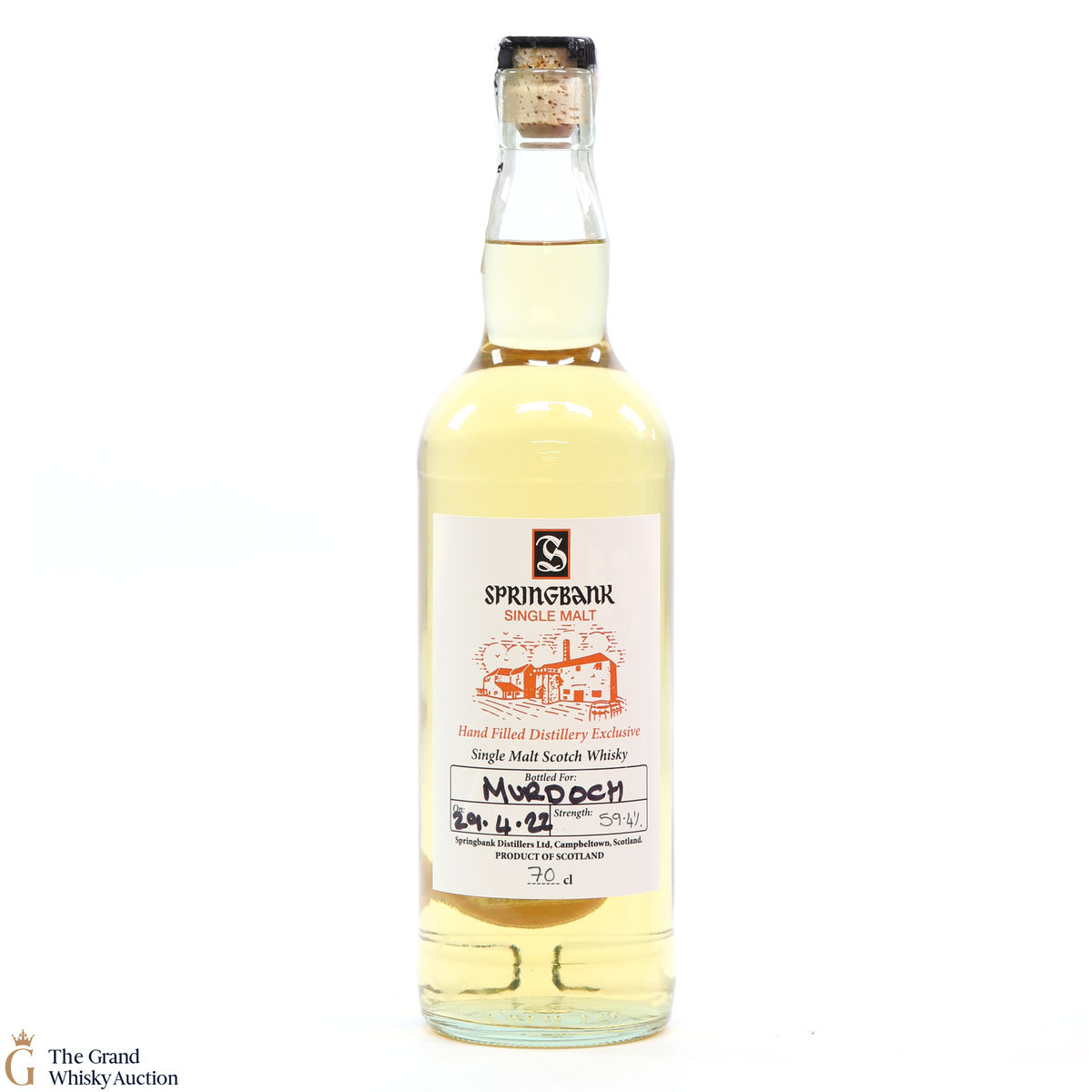 Springbank - 2022 Handfilled Distillery Exclusive 59.4%