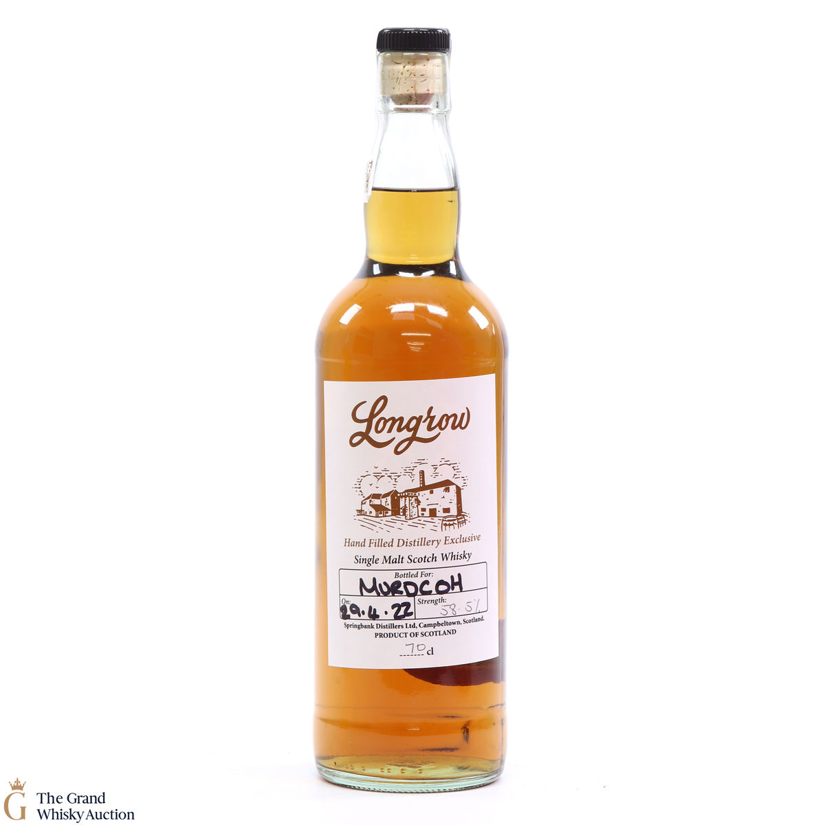 Longrow - Hand Fill Distillery Exclusive 2022 58.5%