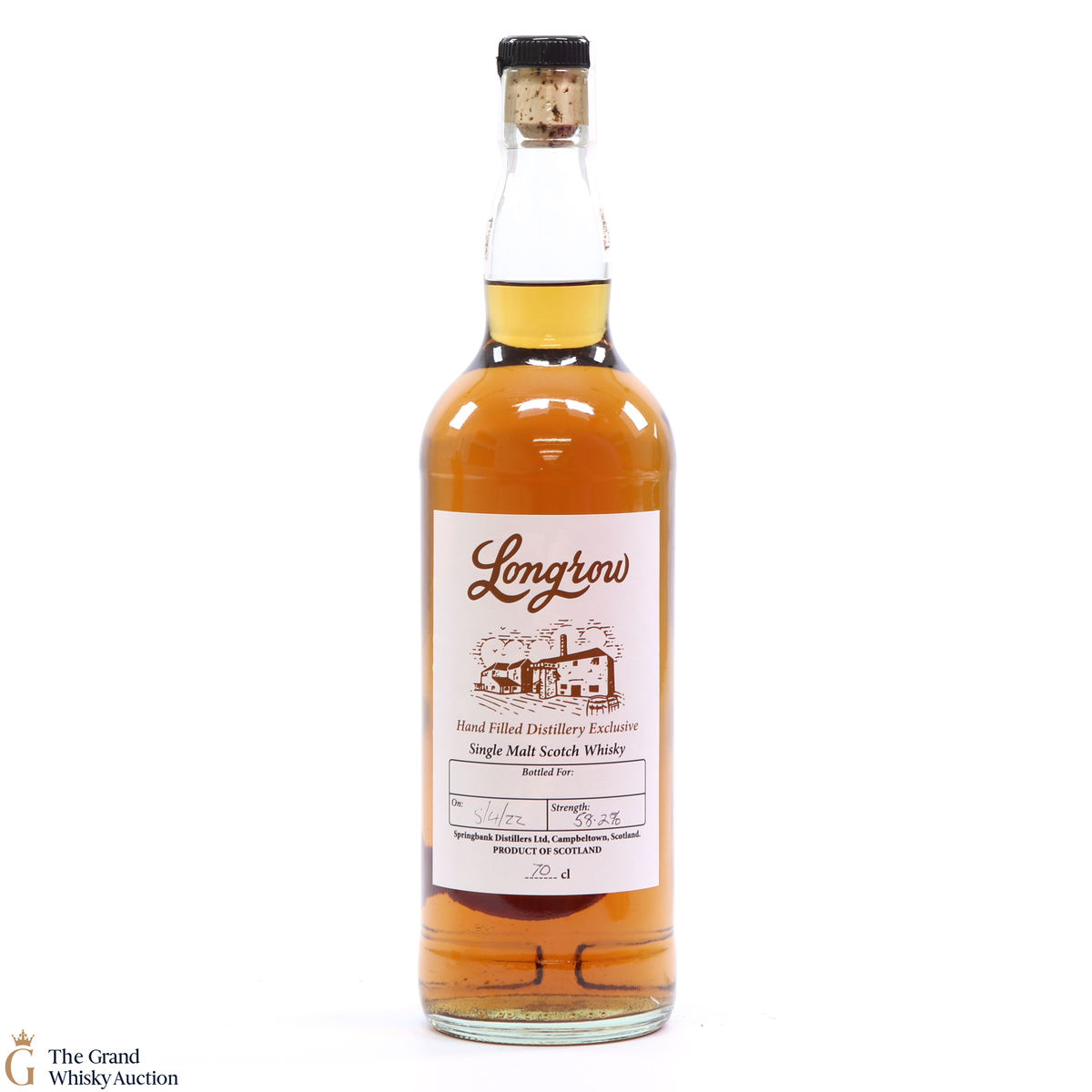 Longrow - Hand Fill Distillery Exclusive 2022 58.2%