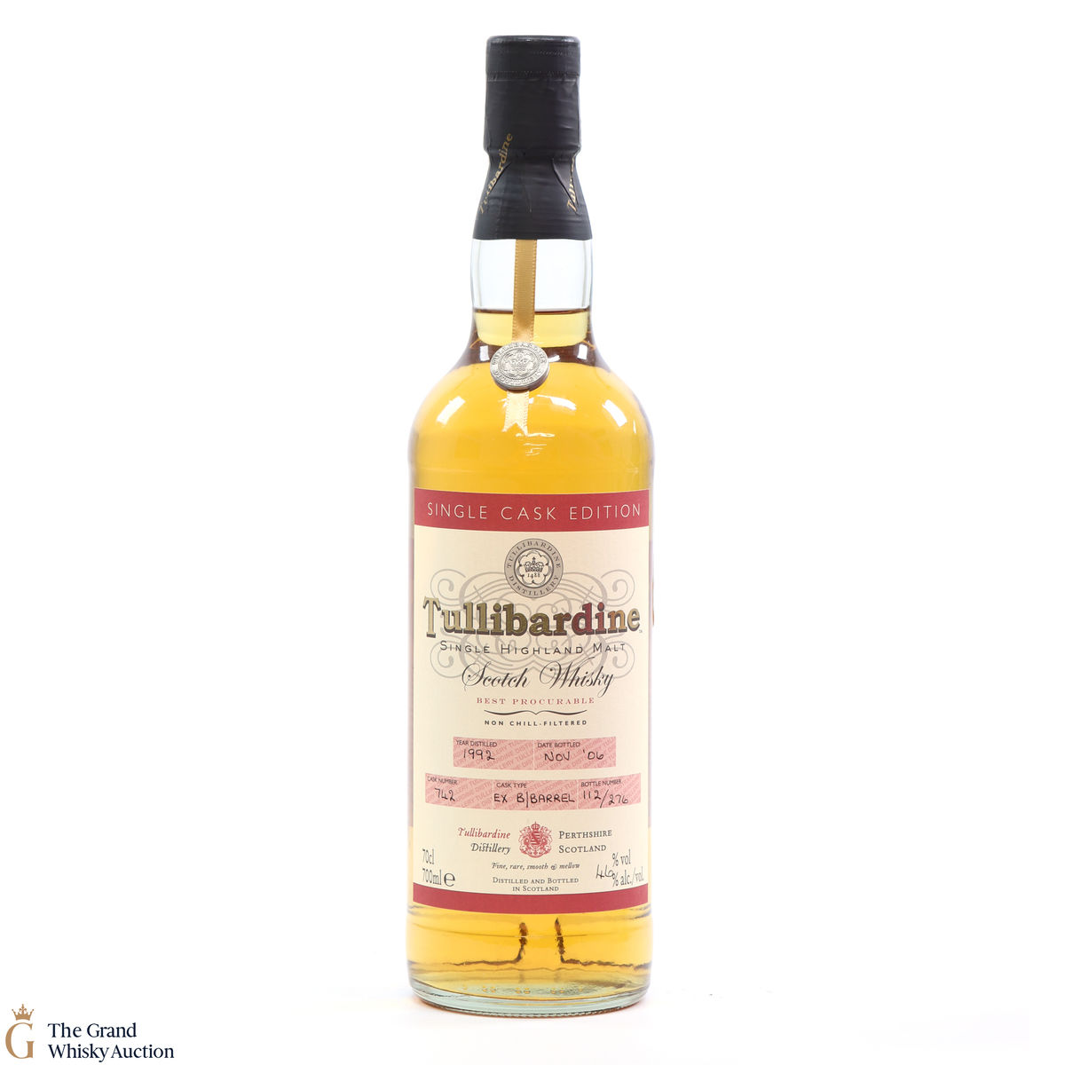 Tullibardine - 1992 Single Cask Edition #742