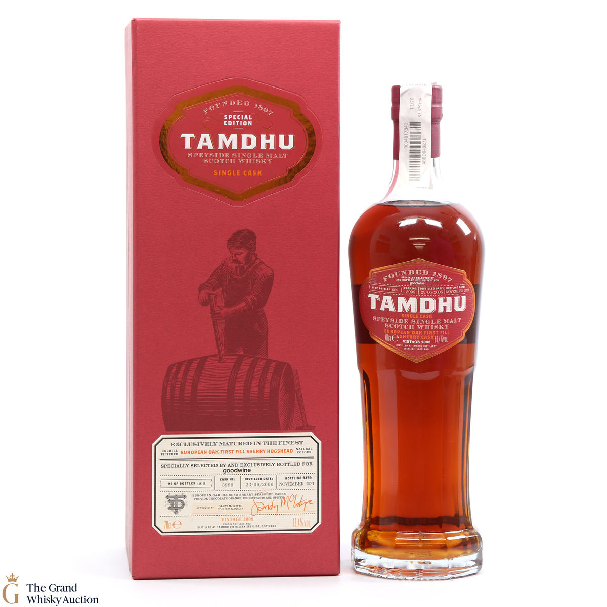 Tamdhu - 2006 Single Sherry Cask #3999 - Goodwine