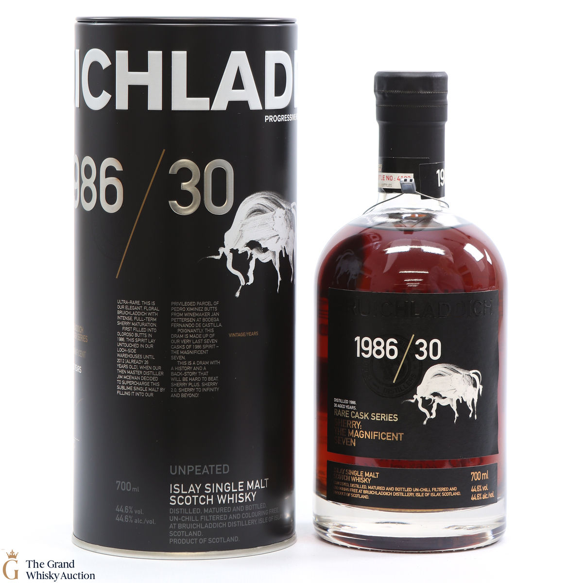 Bruichladdich - 1986 30 Year Old - Rare Cask Series - Magnificent Seven