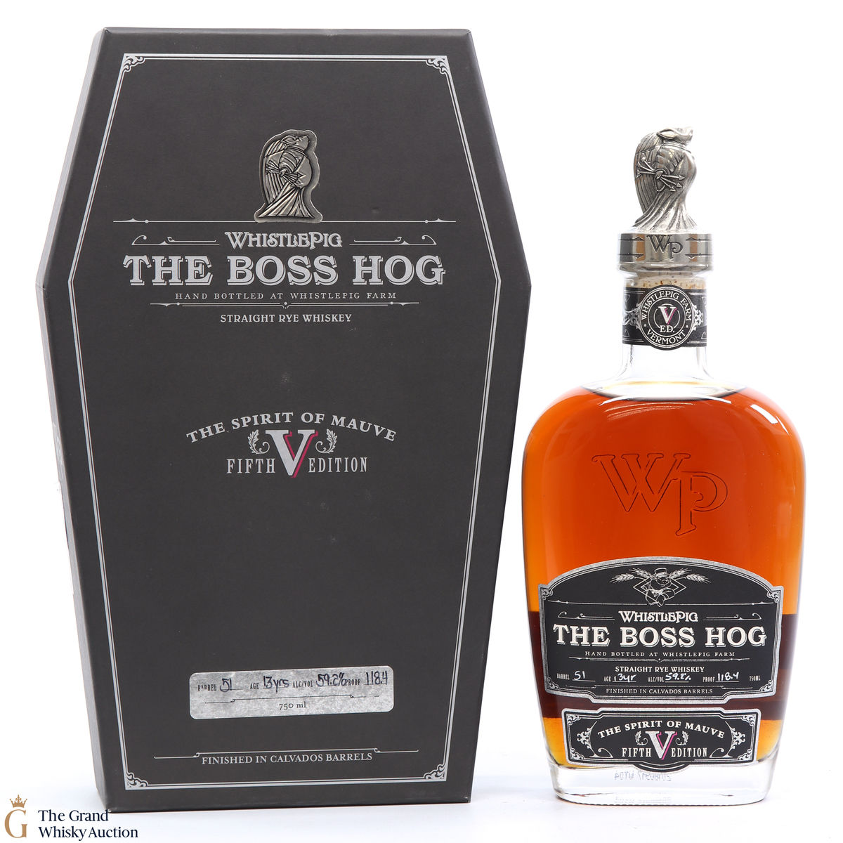 Whistlepig - 13 Year Old -Single Barrel Rye #51 The Boss Hog 5th Edition