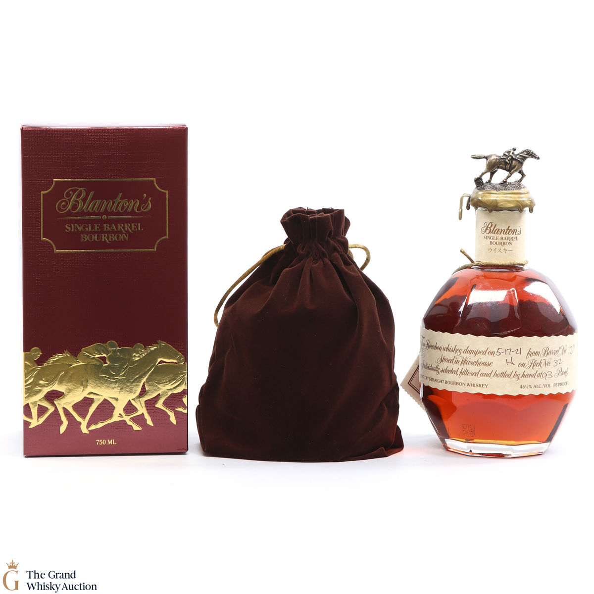Blanton's - Single Barrel Dumped 2021 / Japanese Import 75cl