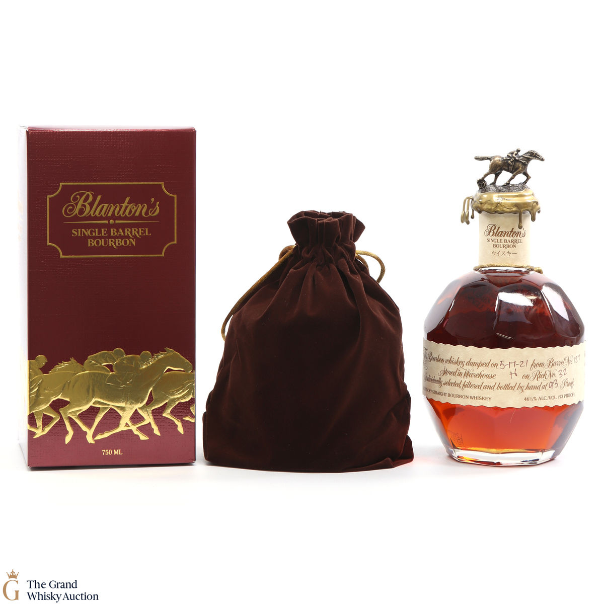 Blanton's - Single Barrel Dumped 2021 / Japanese Import 75cl