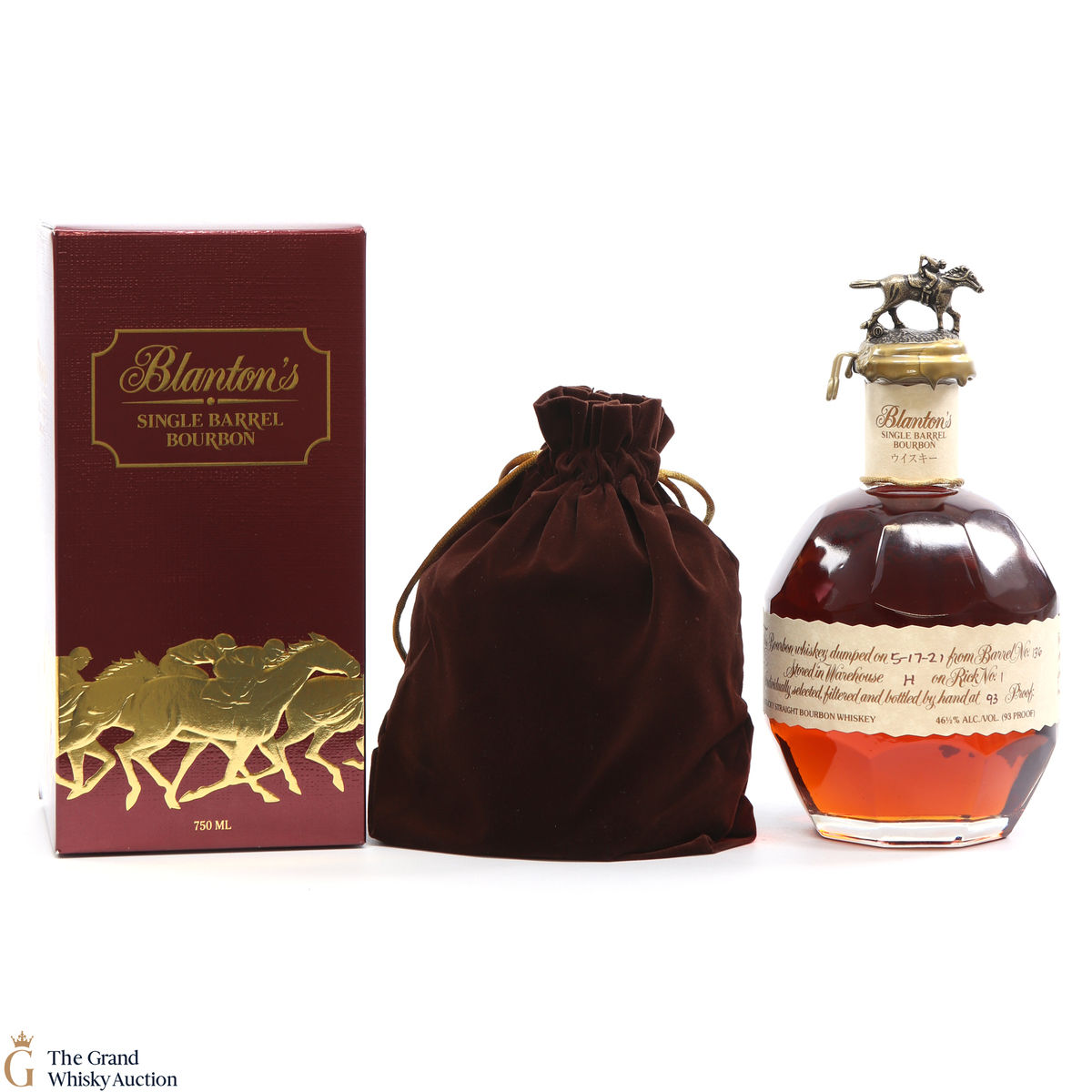 Blanton's - Single Barrel Dumped 2021 / Japanese Import 75cl