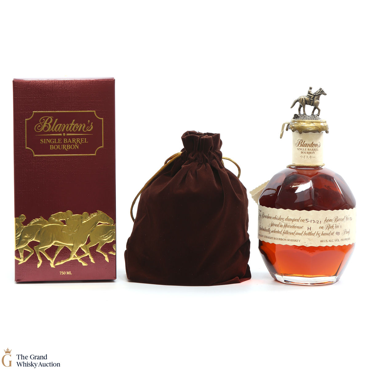 Blanton's - Single Barrel Dumped 2021 / Japanese Import 75cl