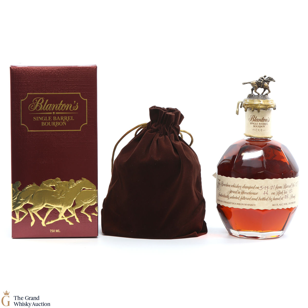 Blanton's - Single Barrel Dumped 2021 / Japanese Import 75cl