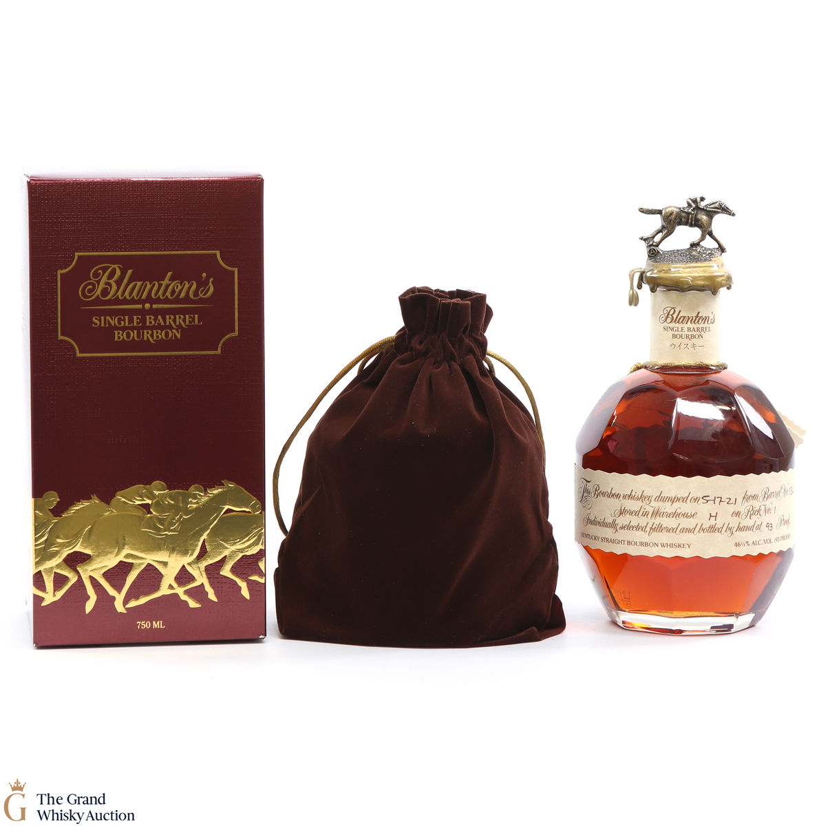 Blanton's - Single Barrel Dumped 2021 / Japanese Import 75cl