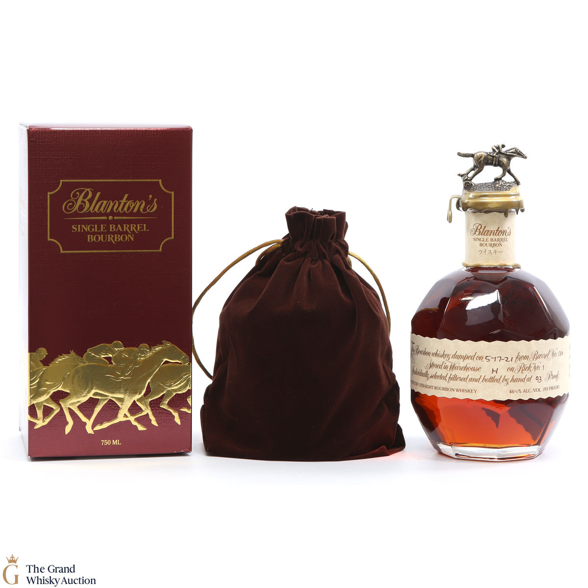 Blanton's - Single Barrel Dumped 2021 / Japanese Import 75cl