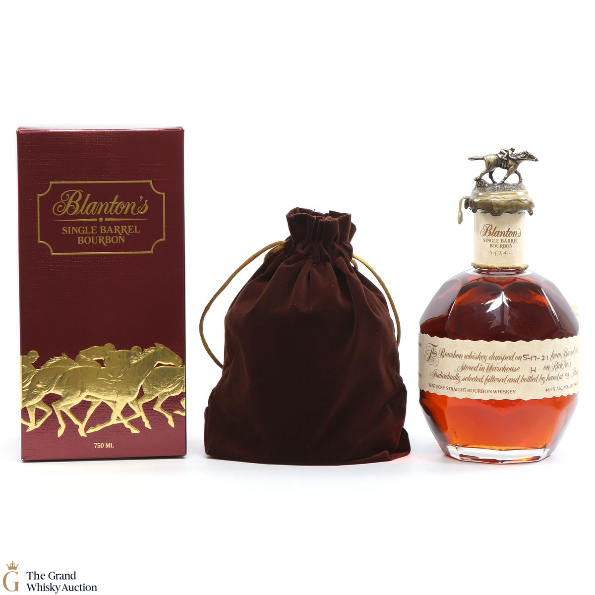Blanton's - Single Barrel Dumped 2021 / Japanese Import 75cl