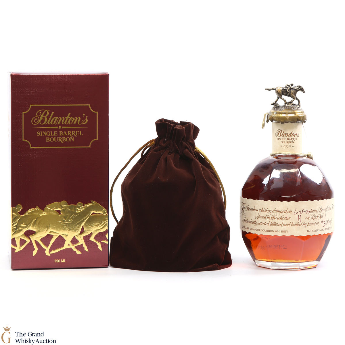 Blanton's - Single Barrel Dumped 2020 / Japanese Import 75cl
