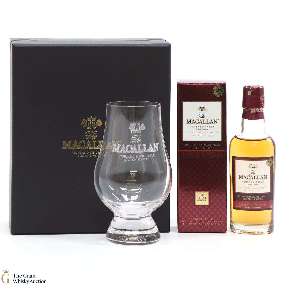 Macallan - The 1824 Collection - Whisky Maker's Edition - 5cl & Glass