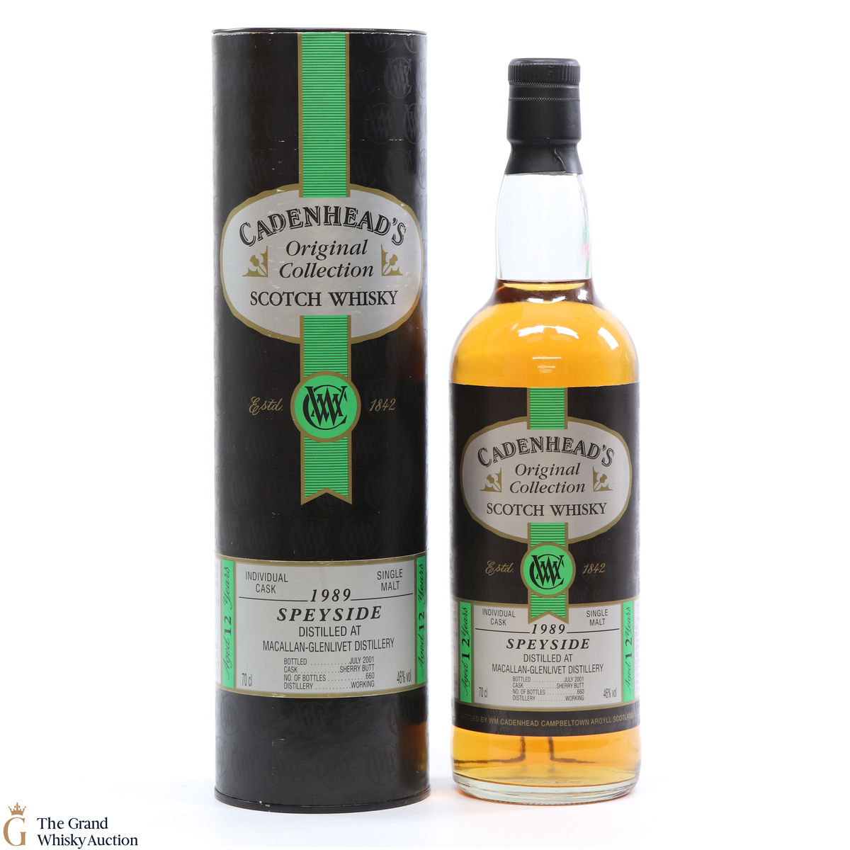 Macallan-Glenlivet - 12 Year Old - 1989 Cadenhead's
