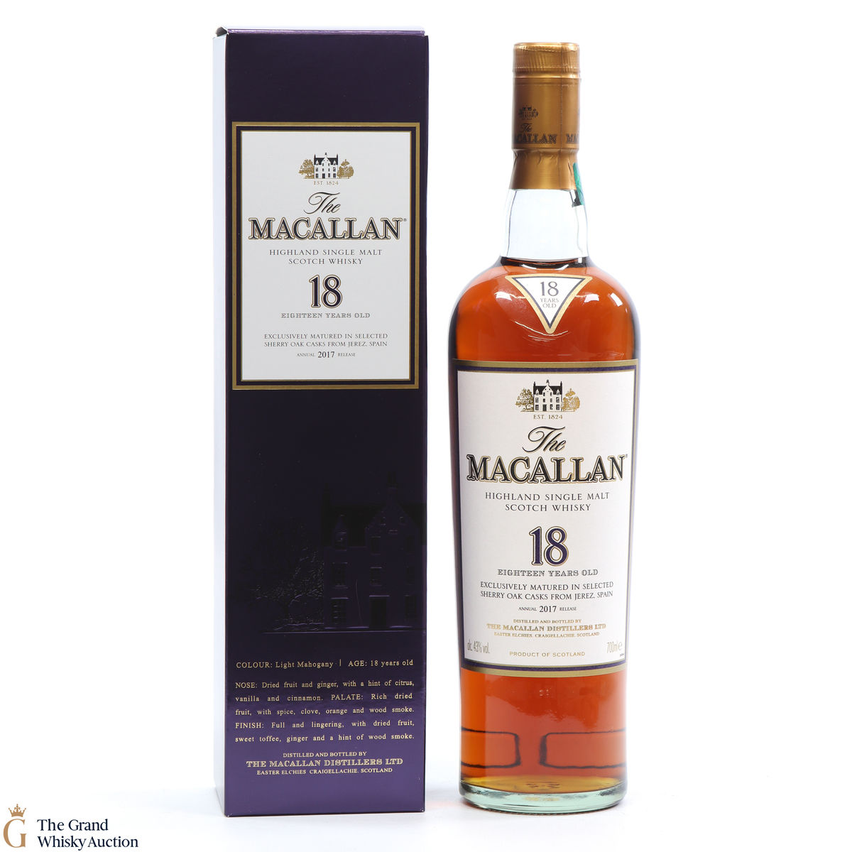 Macallan - 18 Year Old - 2017 Release