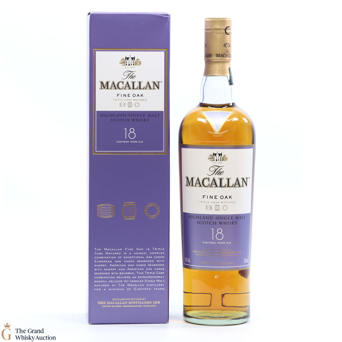 Macallan - 18 Year Old - Fine Oak