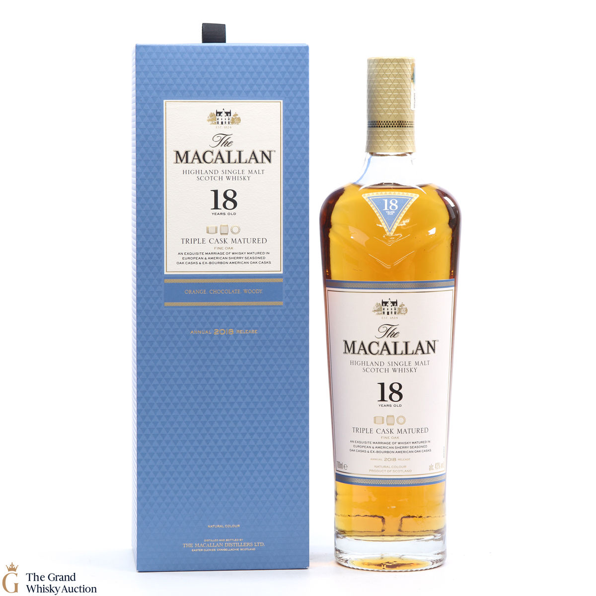 Macallan - 18 Year Old - Triple Cask 2018 (Fine Oak)