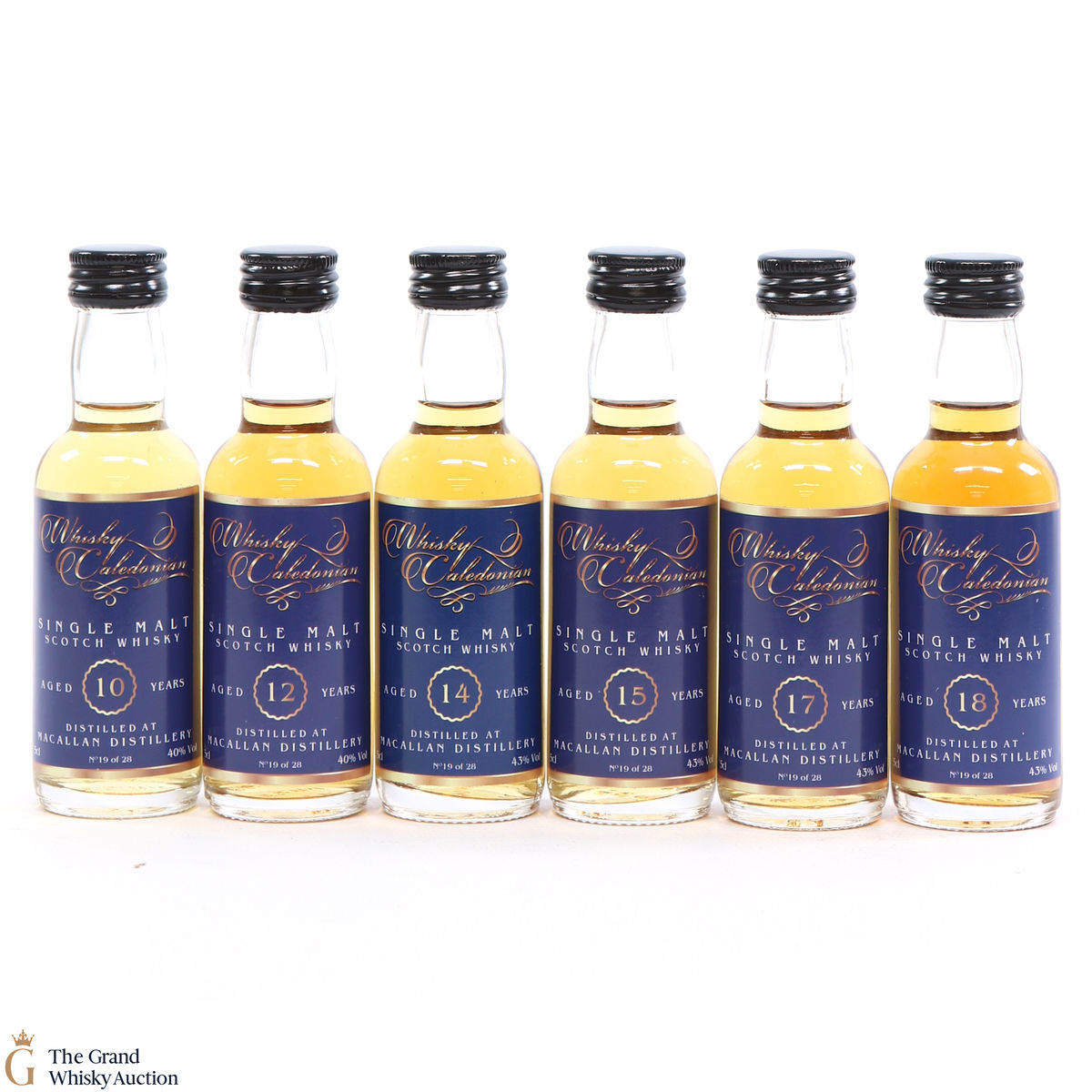 Macallan - Whisky Caledonian Miniatures (6x5cl)