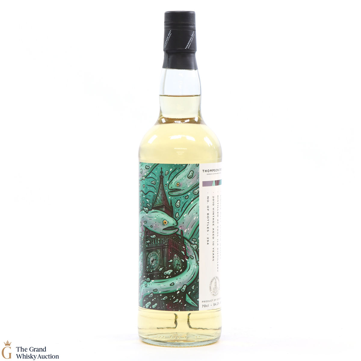 Caol Ila - 10 Year Old 2010 - Thompson Bros - The London Whisky Club