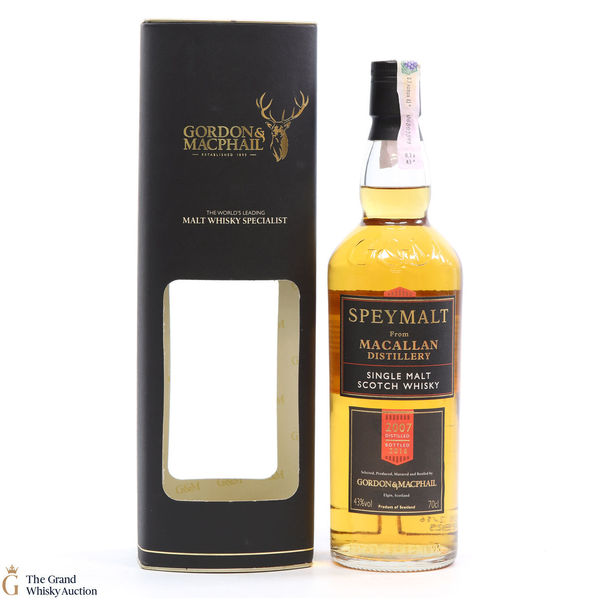 Macallan - Speymalt 2007 - Gordon & MacPhail 2016