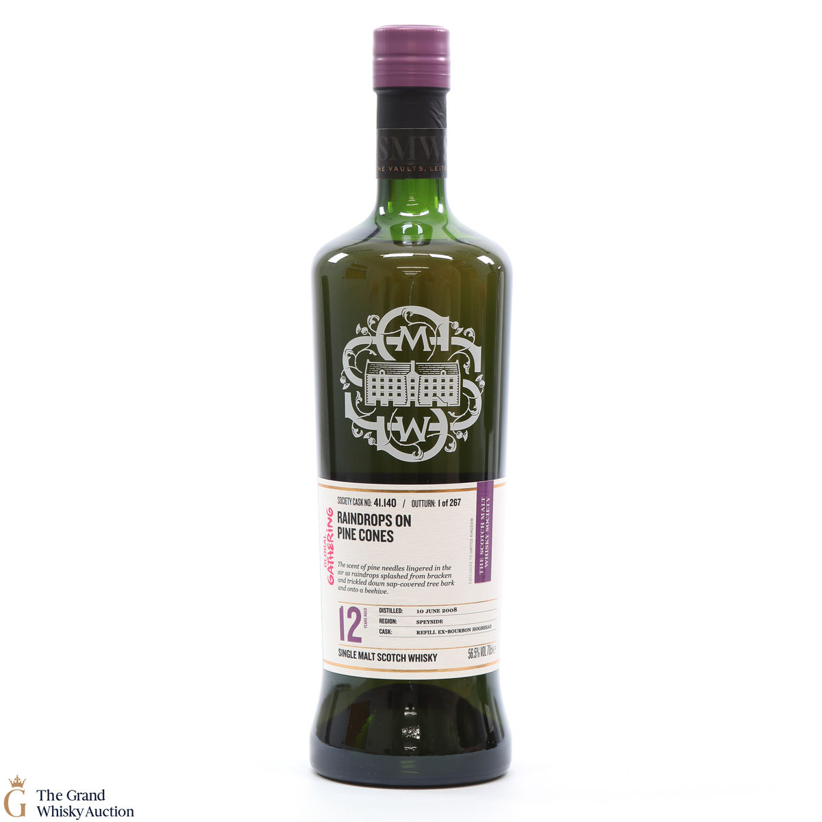Dailuaine - 12 Year Old SMWS 41.140 - Raindrops on Pine Cones - Global Gathering - UK Exclusive