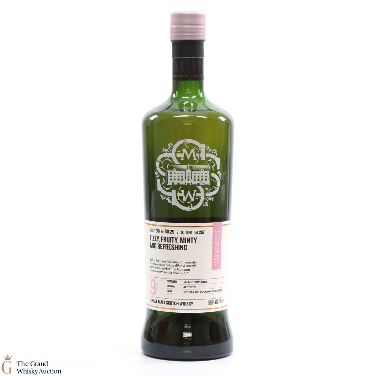 Glen Spey - 9 Year Old - SMWS 80.29 - Fizzy, Fruity, Minty & Refreshing