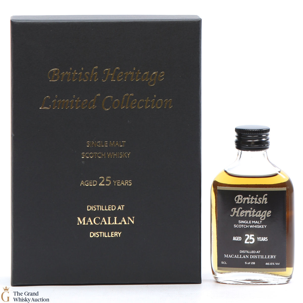 Macallan - 25 Year Old - British Heritage - Melrose Abby (5cl)