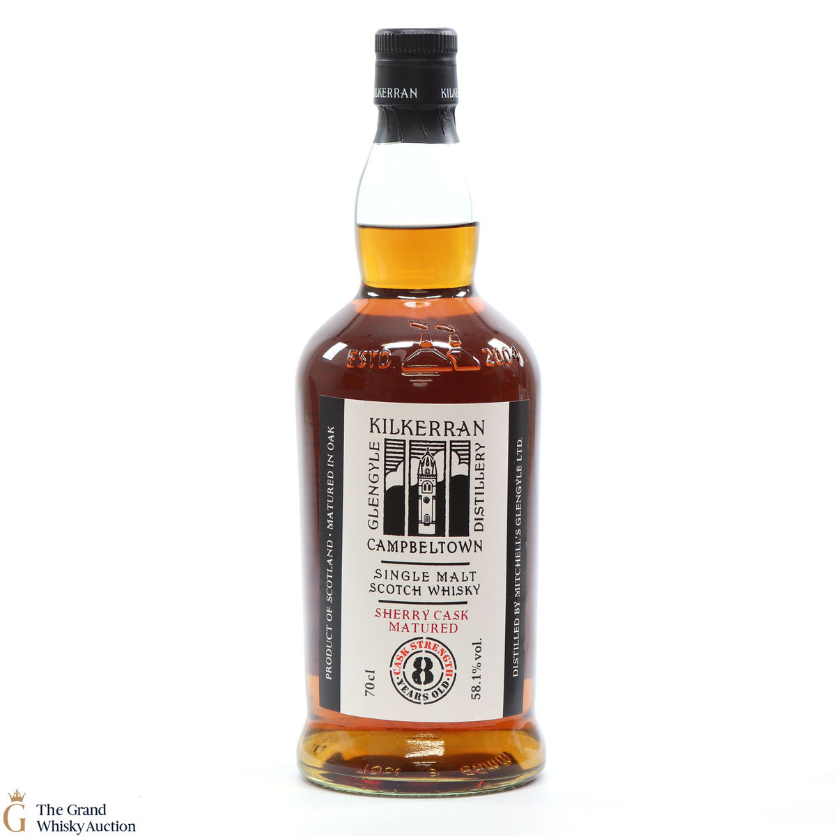 Kilkerran - 8 Year Old - Sherry Oak - Cask Strength 58.1%