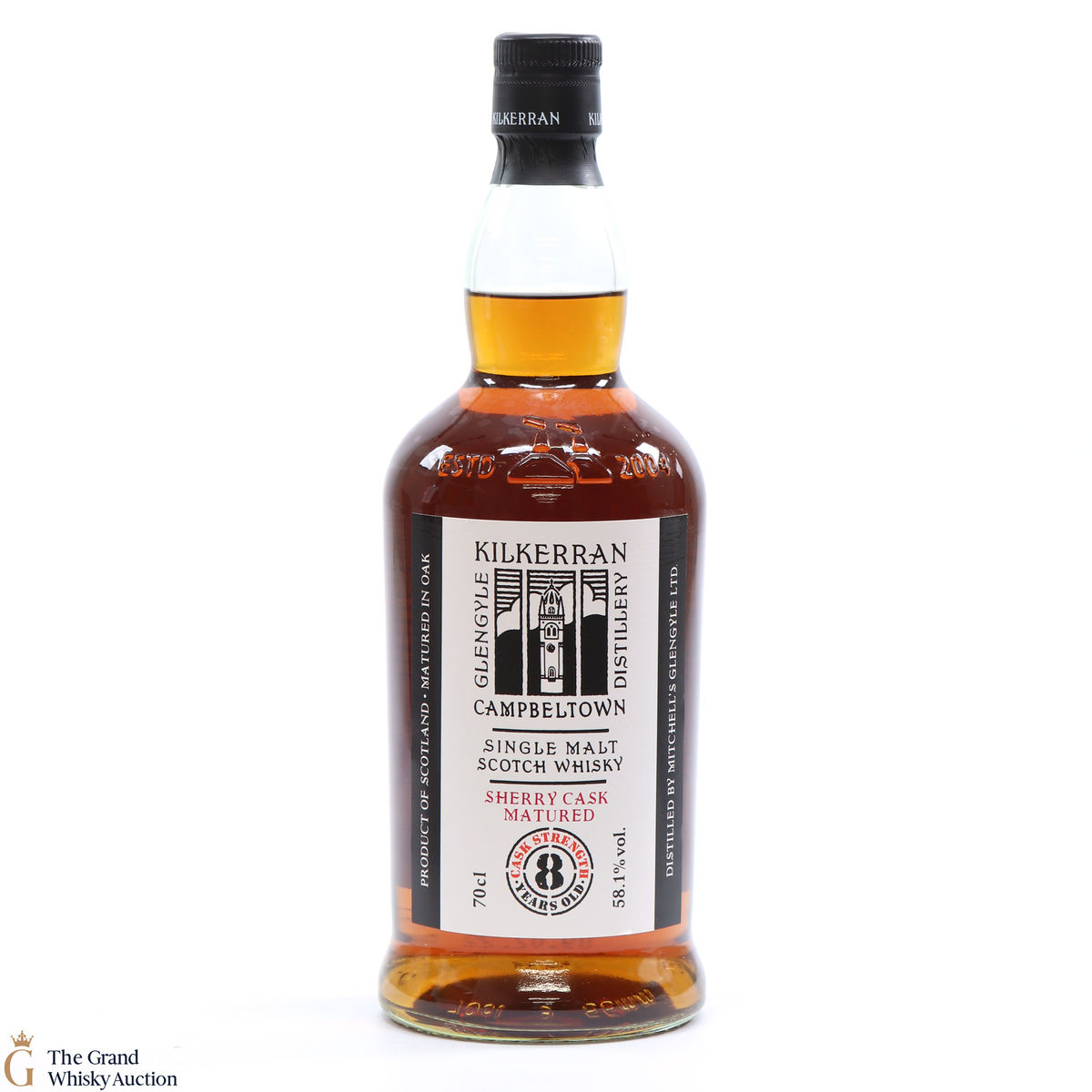 Kilkerran - 8 Year Old - Sherry Oak - Cask Strength 58.1%