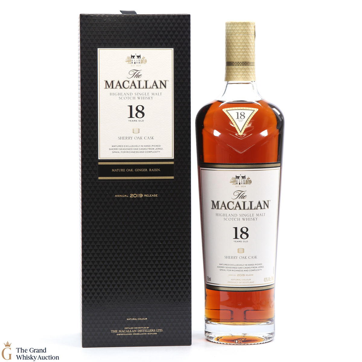 Macallan - 18 Year Old Sherry Oak (2018) - 75cl