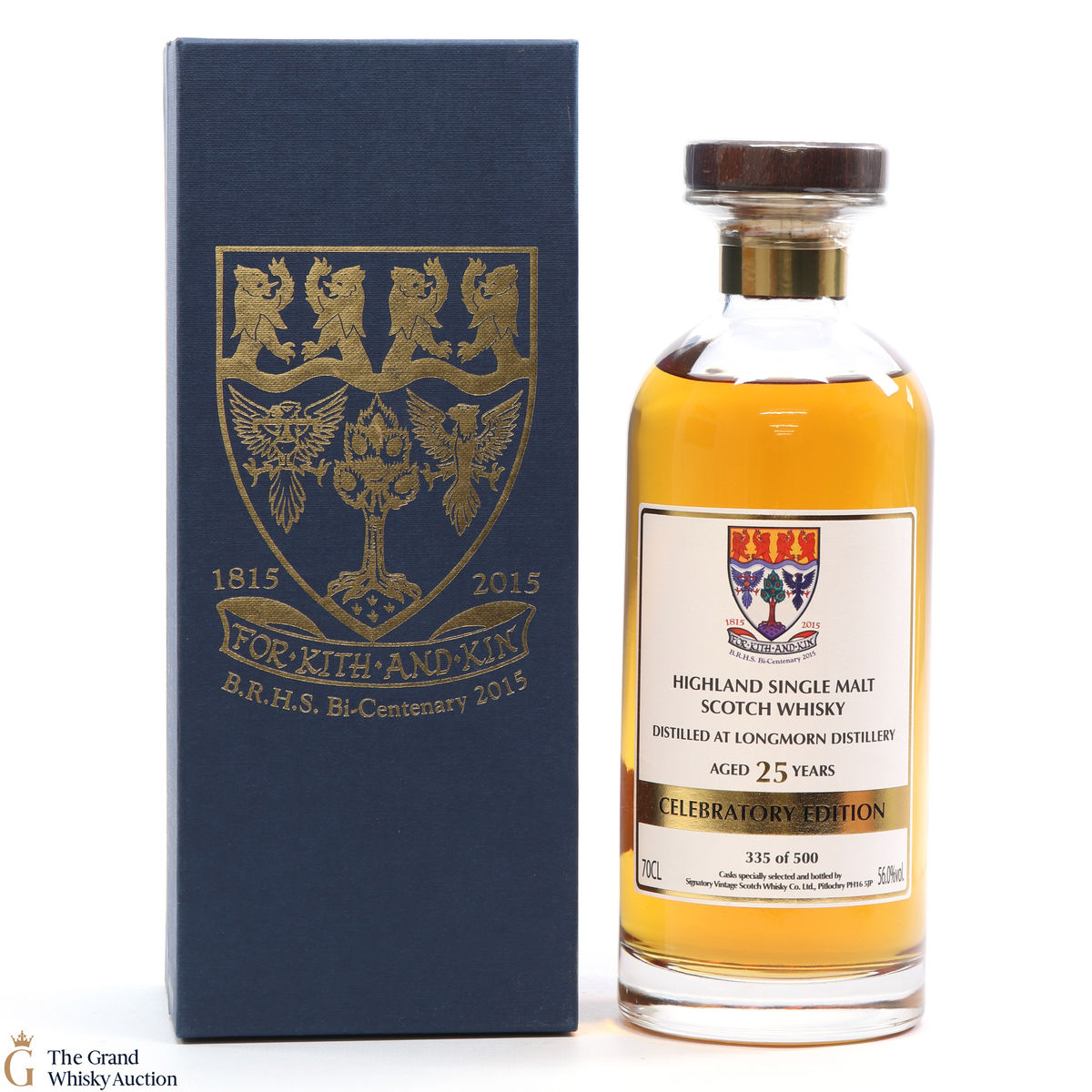 Longmorn - 25 Year Old Signatory Vintage B.R.H.S. Bicentenary