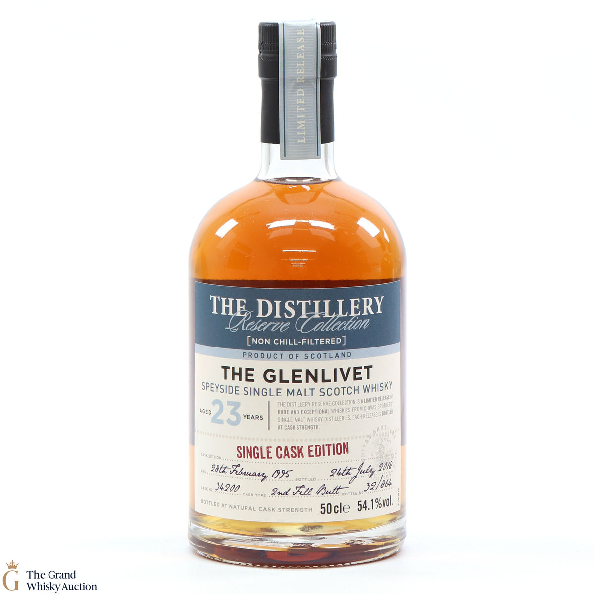 Glenlivet - 23 Year Old (1995) #34200 - Distillery Reserve Collection