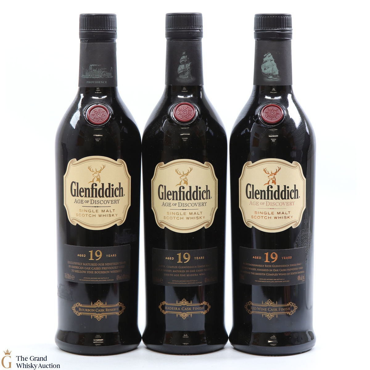 Glenfiddich - 19 Year Old - Age of Discovery Collection (3 x70cl)