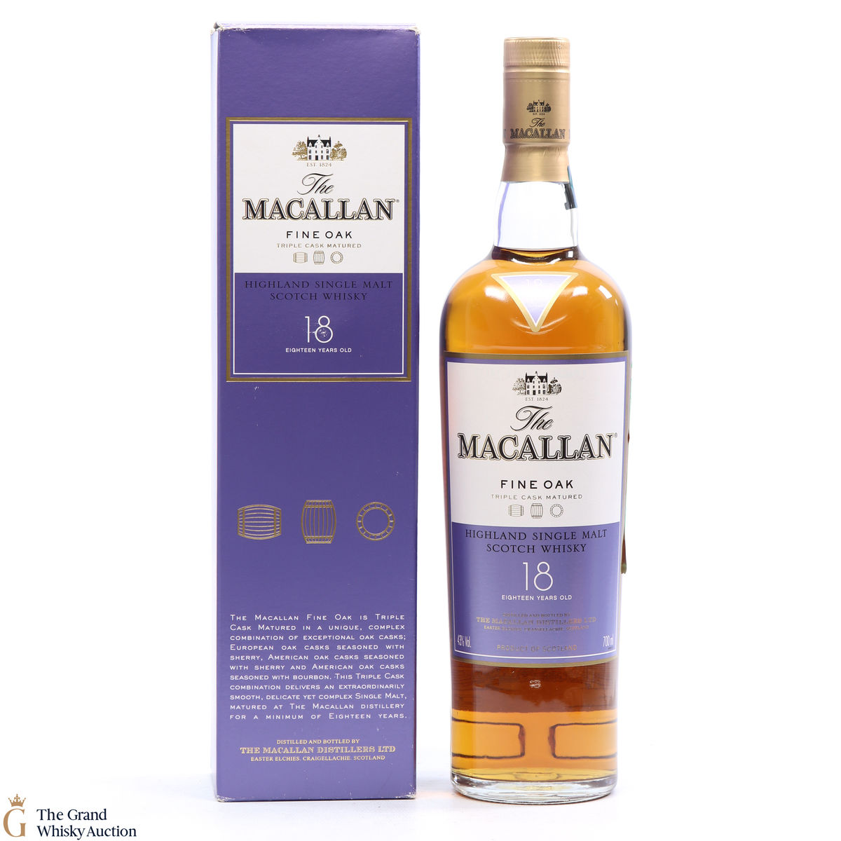 Macallan - 18 Year Old - Fine Oak