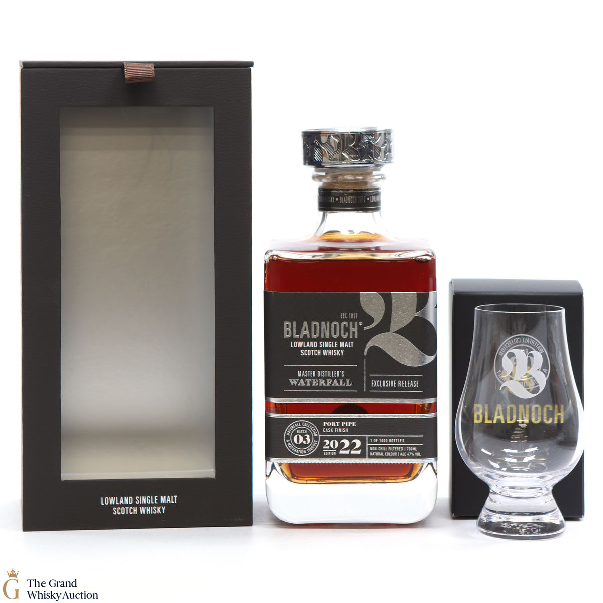 Bladnoch - Waterfall Collection 2021 Exclusive Release Batch #3 & Glass