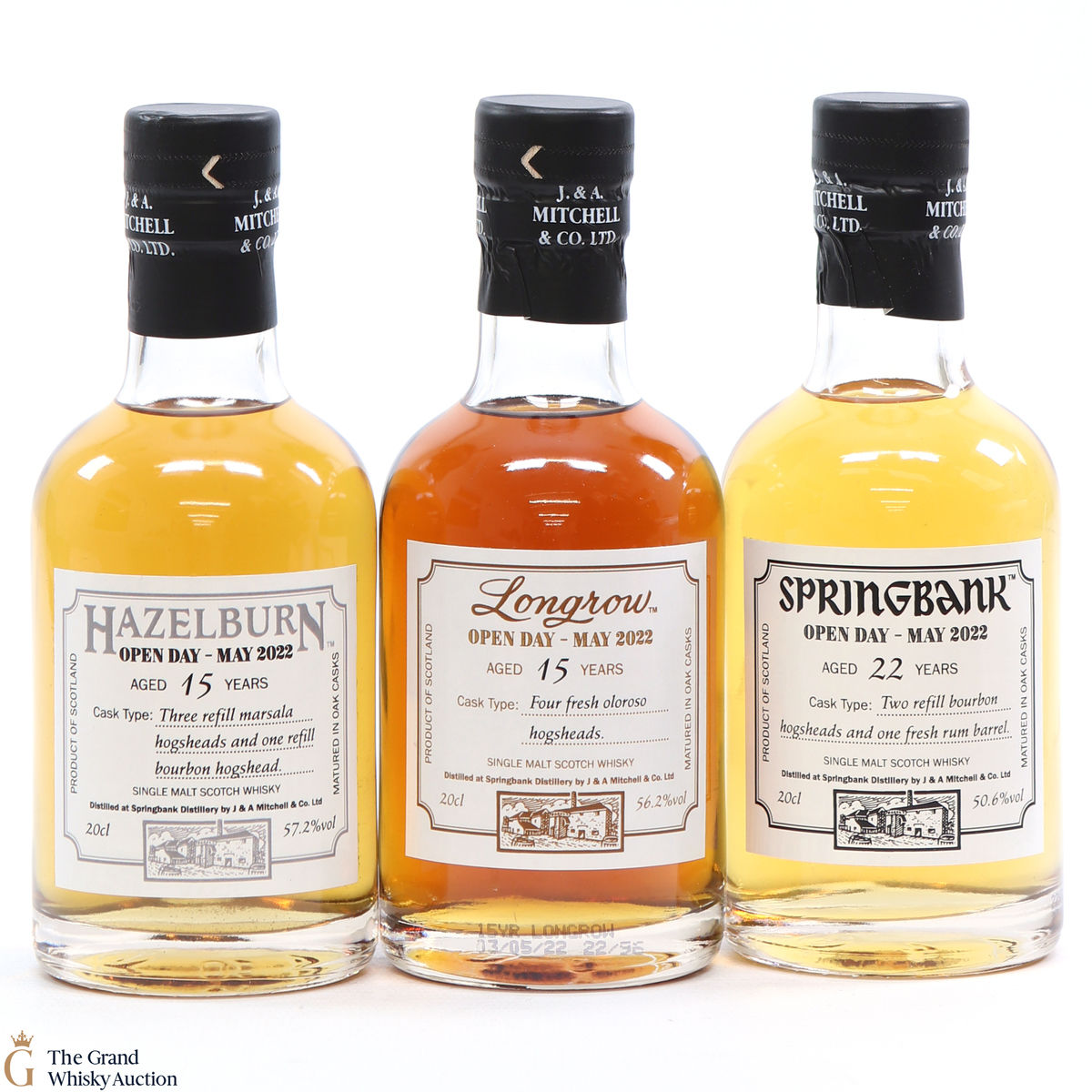 Campbeltown Malts Festival Open Day 2022 (3 x 20cl)