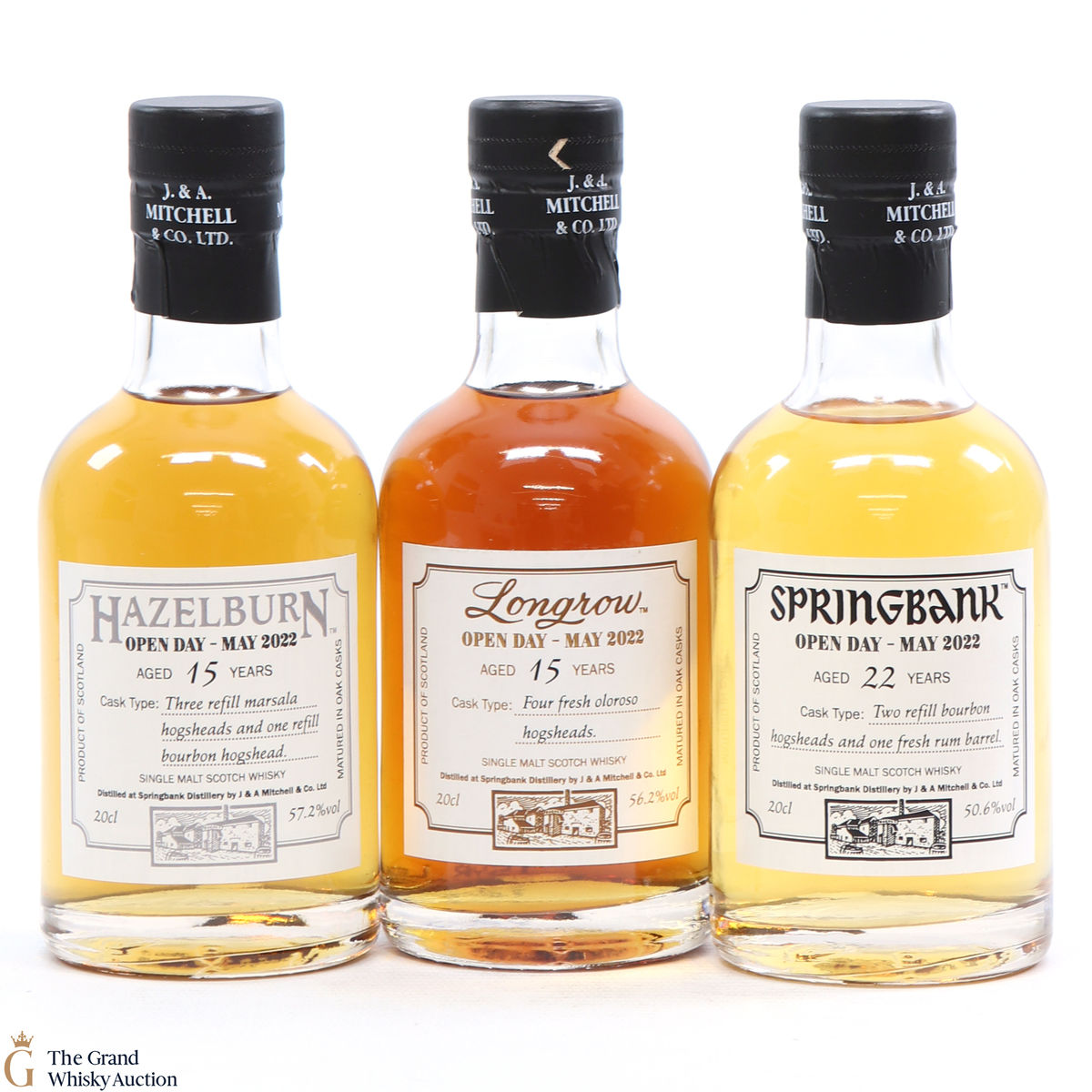 Campbeltown Malts Festival Open Day 2022 (3 x 20cl)