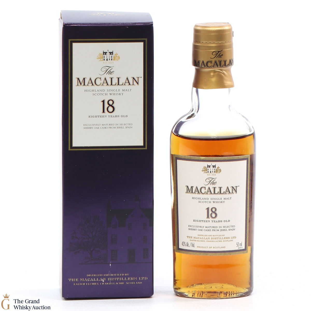 Macallan - 18 Year Old - 1991 5cl