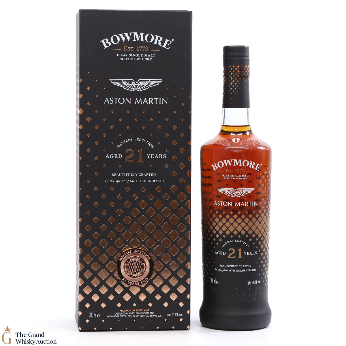 Bowmore - 21 Year Old - Aston Martin - Masters Selection