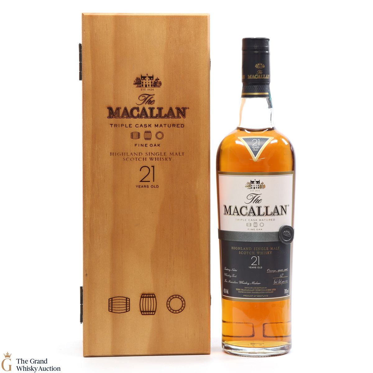Macallan - 21 Year Old - Fine Oak