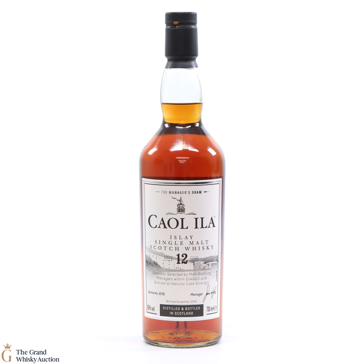Caol Ila - 12 Year Old - Manager's Dram 2021