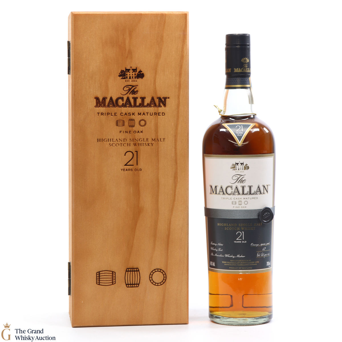 Macallan - 21 Year Old - Fine Oak