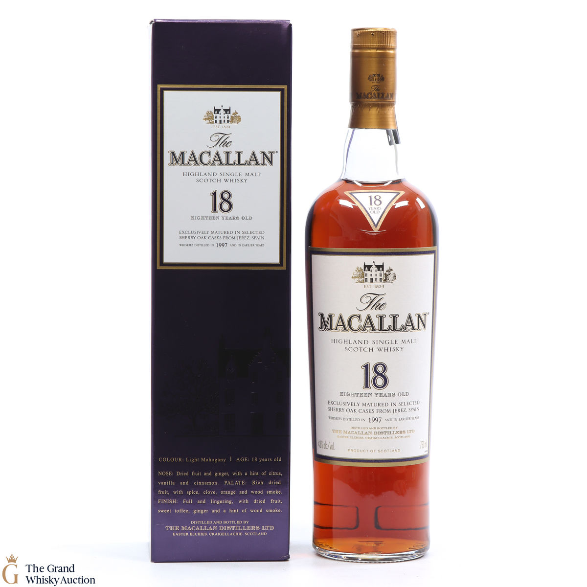 Macallan - 18 Year Old 1997 - Sherry Oak (75cl)
