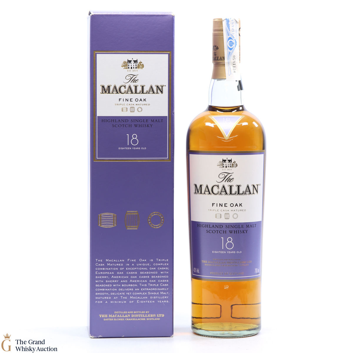 Macallan - 18 Year Old - Fine Oak