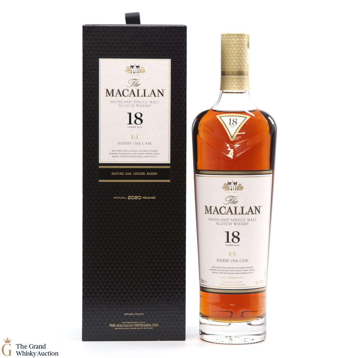 Macallan - 18 Year Old - Sherry Oak (2020)