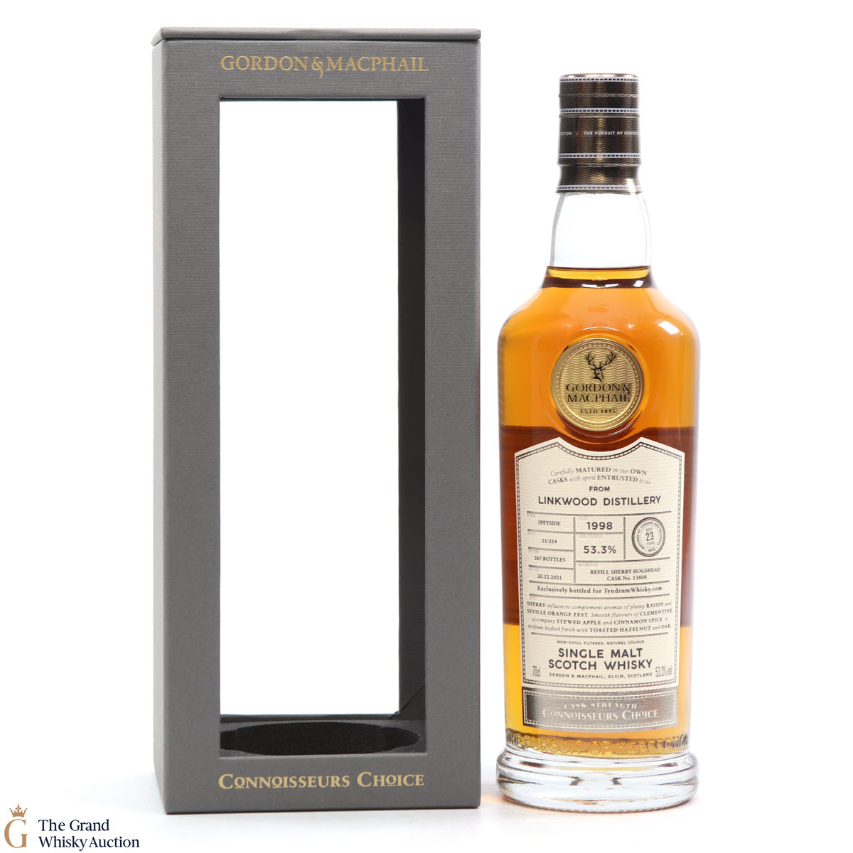 Linkwood - 23 Year Old - 1998 G&M Connoisseurs Choice