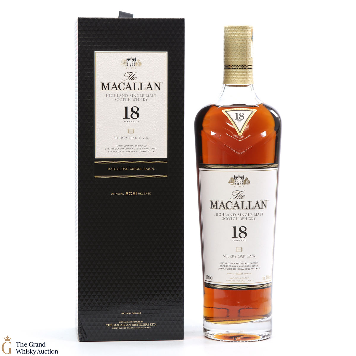 Macallan - 18 Year Old Sherry Oak - (2021)