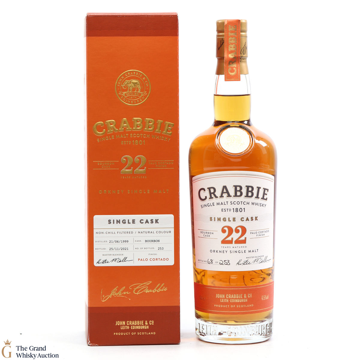 Crabbie - 22 Year Old - Single Cask 1999